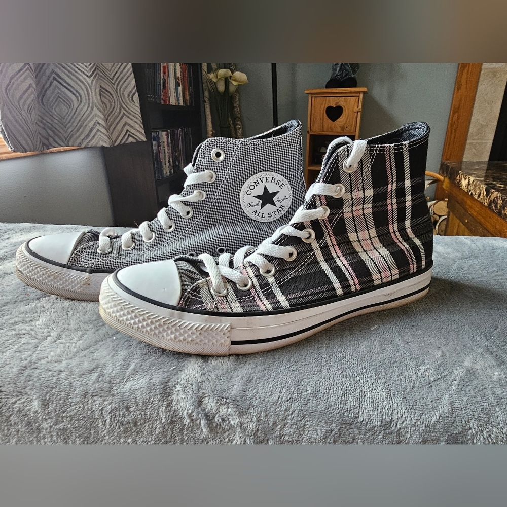 Converse Plaid chucks